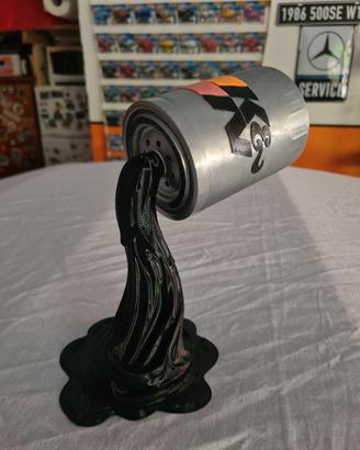 Scultura Filtro Olio - Design Garage e Tuning