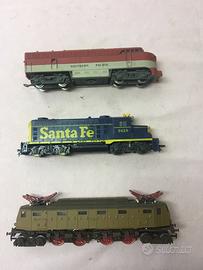 Locomotive Rivarossi -Mantua serie Ho. Anni60