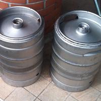 fusti birra in acciaio 