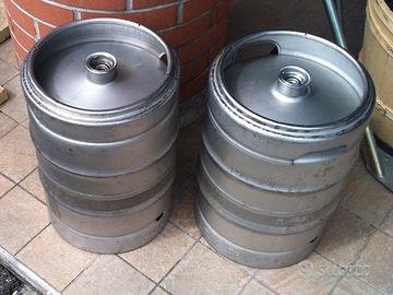 fusti birra in acciaio 