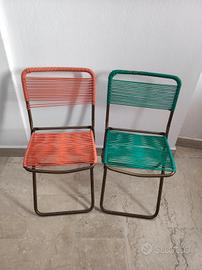 Sedie bambino Vintage anni 70