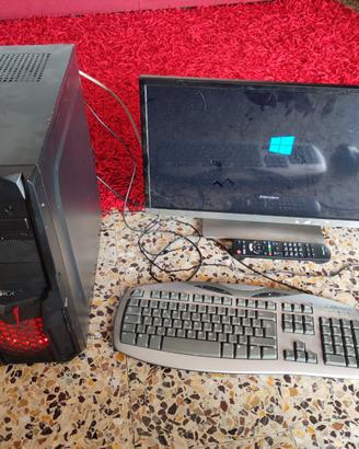 PC ufficio/navigazione con Schermo Tastiera Mouse