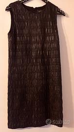 Liu Jo Abito Ecopelle Effetto Plissé Tg 44