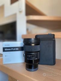 Sigma Art 50 mm 1.4 per Sony