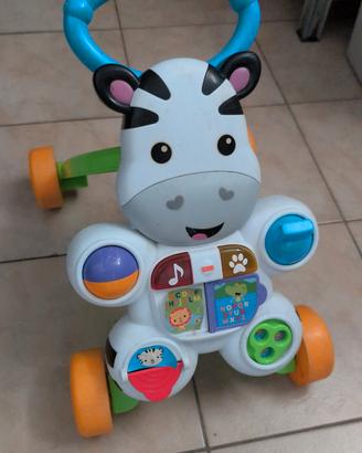 Zebra fisher price giocattolo elettronico educativ