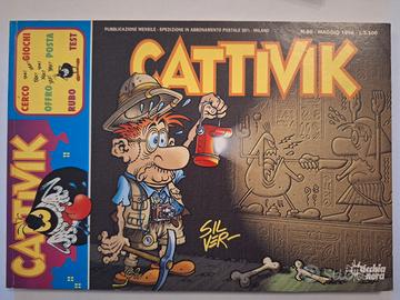 Fumetto Cattivik 4 numeri 1990-1996.