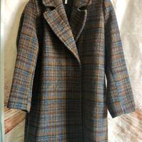 Cappotto Lumina motivo  scozzese a doppio petto