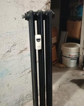 Termosifone ghisa nero lucido