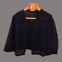 Giacchino nero sartoriale