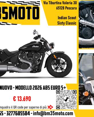 Indian Scout Sixty Classic 2026