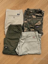 Pantaloni Dickies Cargo e Chino Varie Taglie.