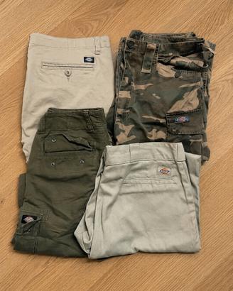 Pantaloni Dickies Cargo e Chino Varie Taglie.