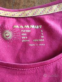 Mammut maglietta Tg. S colore rosso