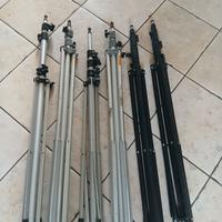 stativi lampada e flasch