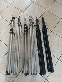 stativi lampada e flasch