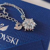 Collana fiocco di neve Swarovski