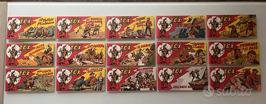 Tex Strisce Audace 1-15 Anastatica 2021 Completa