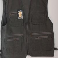 Gilet multitasca nuovo con cartellino.
