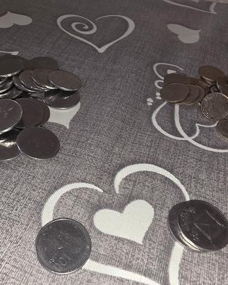 Lotto 72 monete da 100 lire ITALIANE /90