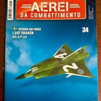 Aerei da Combattimento Hachette - J 35 Draken