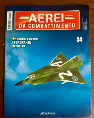 Aerei da Combattimento Hachette - J 35 Draken
