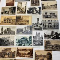 Lotto di 30 cartoline di Roma e dintorni