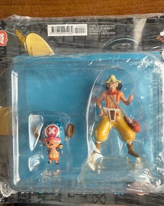Usopp e Chopper numero statuina One Piece Hachette
