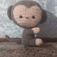 🐒 Scimmietta all’uncinetto fatta a mano 🐒
