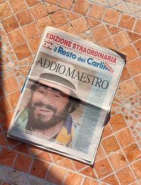 PAVAROTTI EDIZIONE STRAORDINARIA RESTO DEL CARLINO