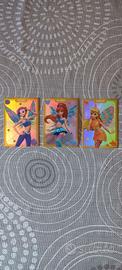 3 CARDS LIMITED EDITION WINX "MAGIC IS BACK"