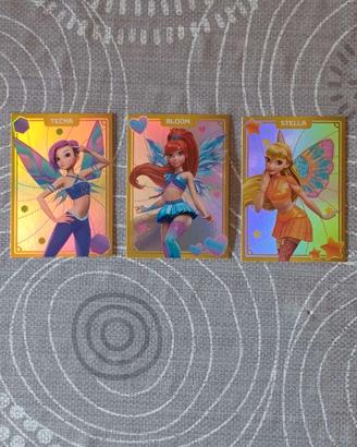 3 CARDS LIMITED EDITION WINX "MAGIC IS BACK"