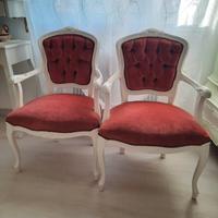 Coppia poltrone in stile 