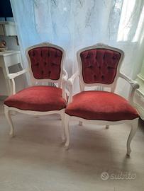 Coppia poltrone in stile 