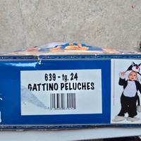 vestito di carnevale gattino di peluche