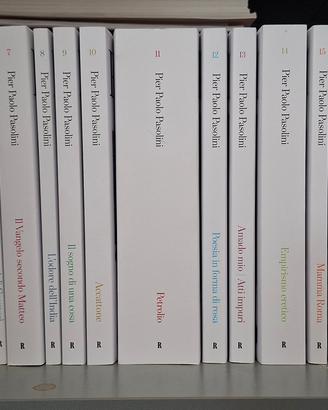 Raccolta libri "Pier Paolo Pasolini"