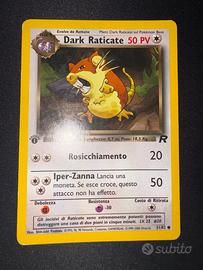 Dark Raticate Prima Edizione Team Rocket 51/82