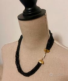 Collana multifilo vintage