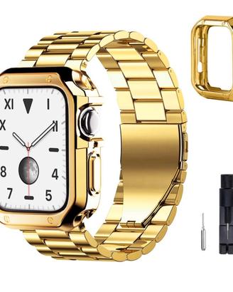 CINTURINO E COVER COMPATIBILE CON APPLE WATCH