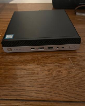 Mini Pc Hp 600 G5 prodesk. 9th generazione 