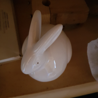 Due coniglietti Bianchi Hervit soprammobile