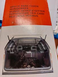 Griglia separatore auto per cani