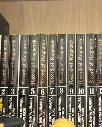 Manga record of ragnarok 1-13 ita
