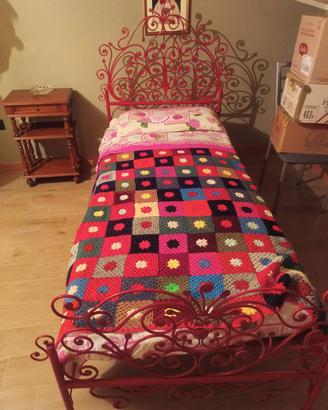letto in ferro battuto 