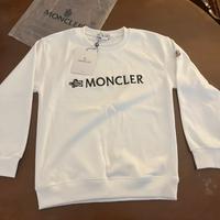 felpa moncler bianca