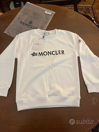 felpa moncler bianca