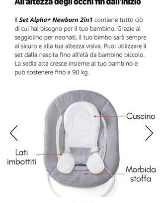 Sdraietta Hauck Alpha Bouncer 2in1