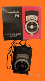 Esposimetro Vintage Capital F4 CdS