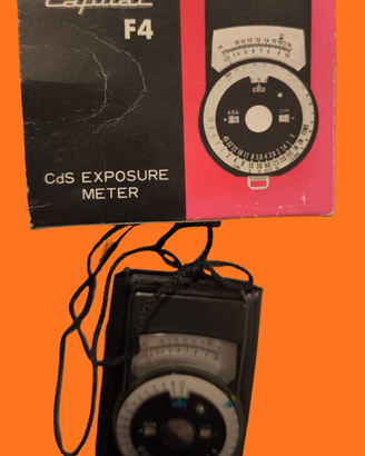 Esposimetro Vintage Capital F4 CdS