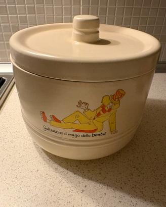 Biscottiera Galbusera mago G anni 80