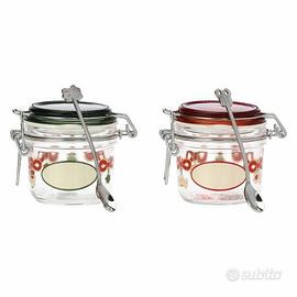 thun Set 2 barattoli con Cucchiaio magico natale